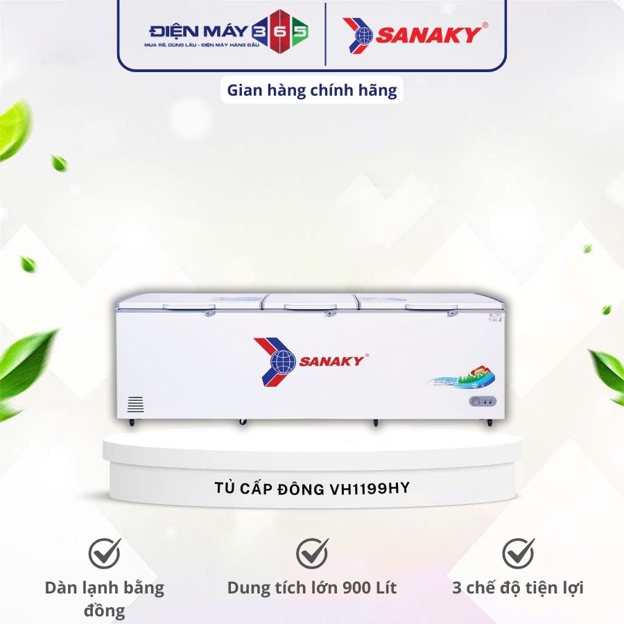 Tủ đông Sanaky VH-1199HY 3 Tủ đông Sanaky VH-1199HY