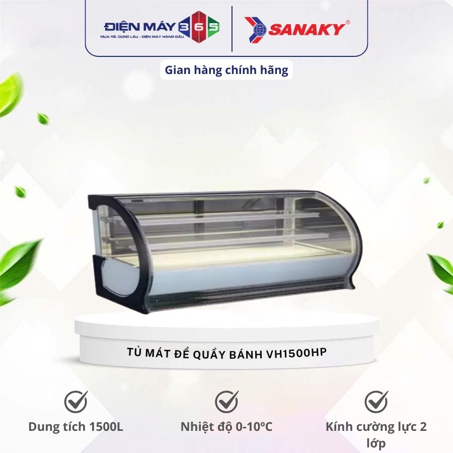 Tủ mát Sanaky VH1500HP 3 Tủ mát Sanaky VH1500HP