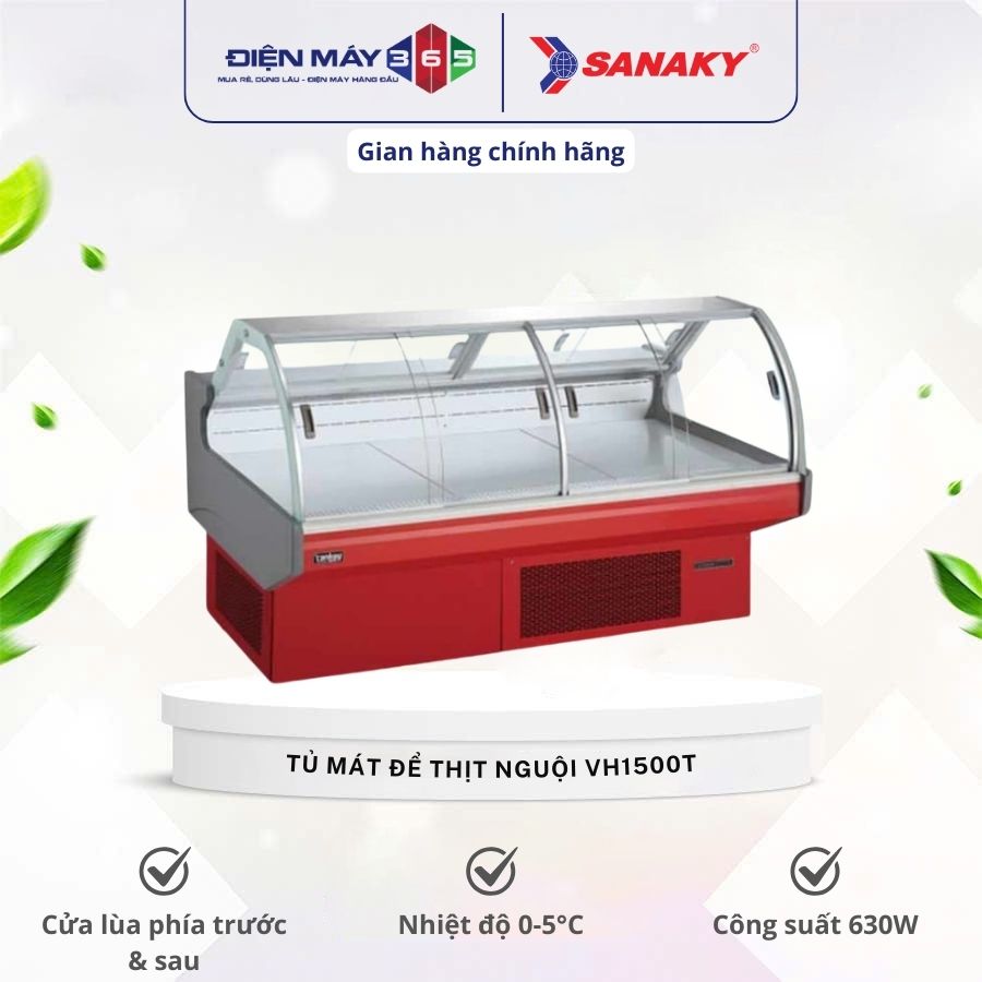 Tủ mát Sanaky VH1500T 3 Tủ mát Sanaky VH1500T