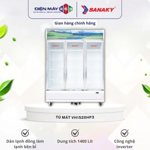 Tủ mát Sanaky VH1520HP3