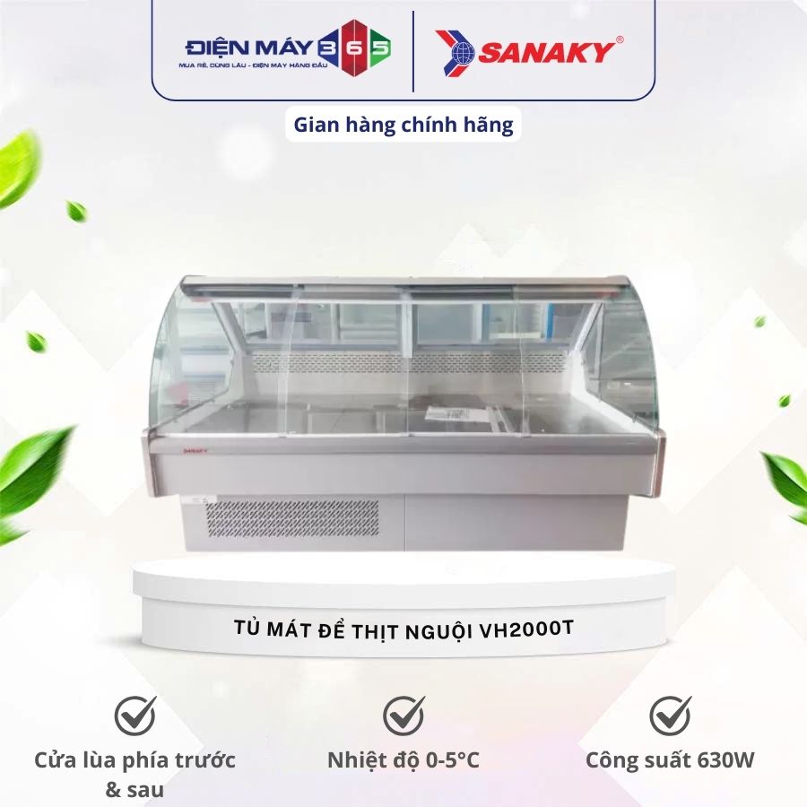 Tủ mát trưng bày Sanaky VH2000T 3 Tủ mát trưng bày Sanaky VH2000T