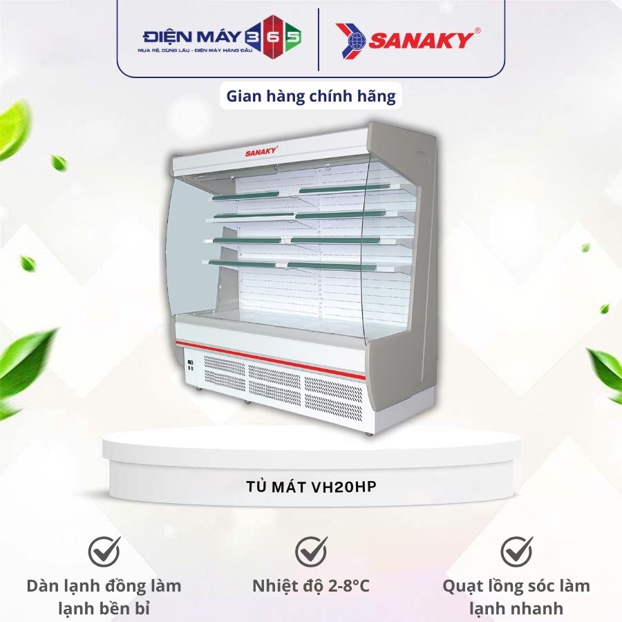 Tủ mát Sanaky VH20HP 3 Tủ mát Sanaky VH20HP