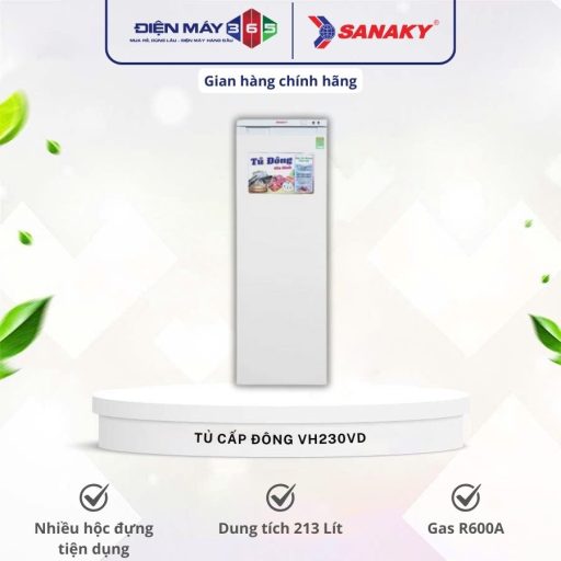 Tủ Đông Sanaky VH230VD 10 VH230VD