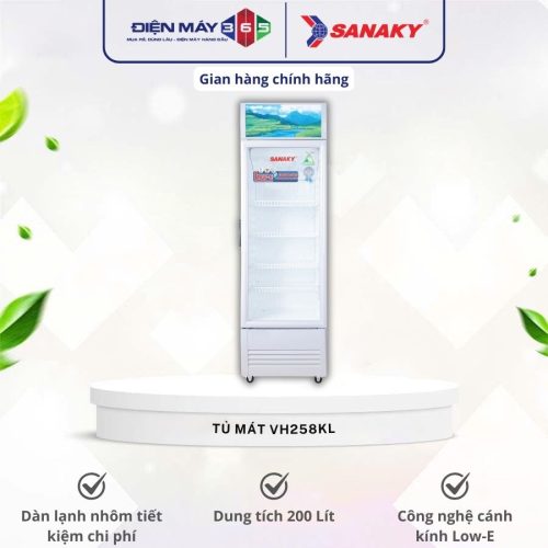 Tủ mát Sanaky VH258KL