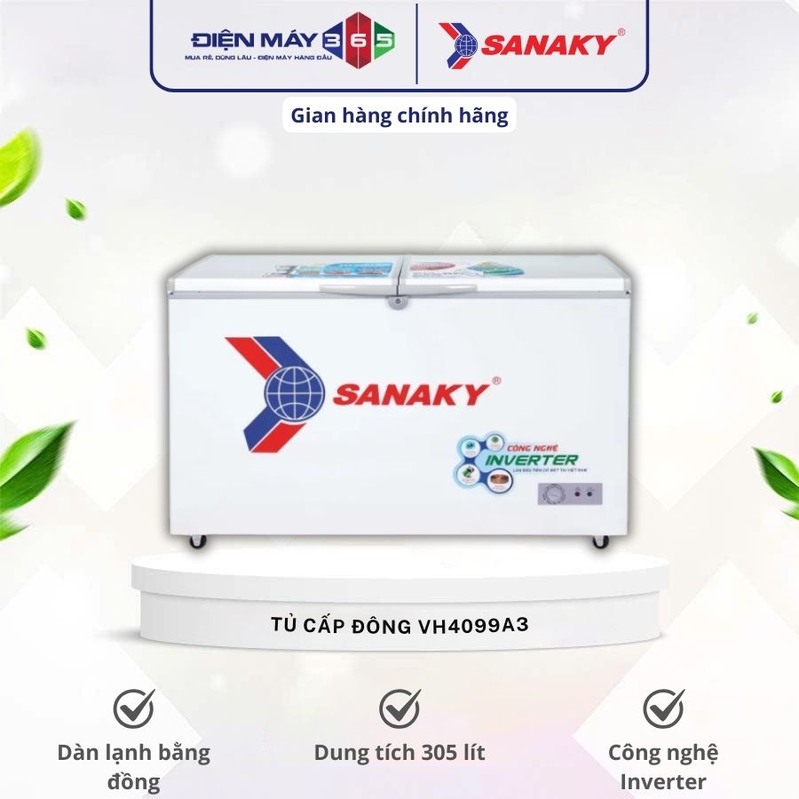 Tủ Đông SANAKY VH4099A3 3 Tủ Đông SANAKY VH4099A3
