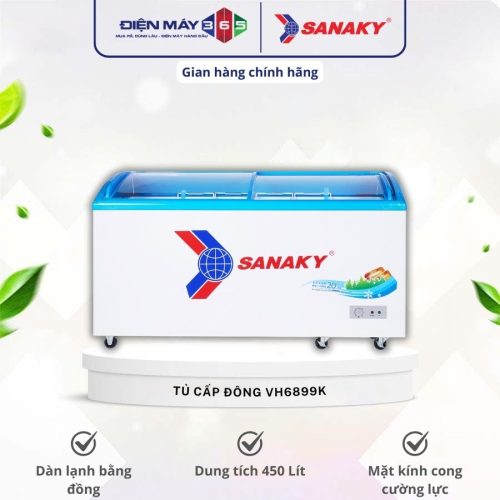 Tủ đông Sanaky 600 lít VH6899K