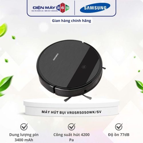Robot hút bụi lau nhà Samsung VR05R5050WK/SV