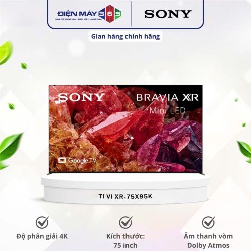 Google Tivi Mini LED Sony 4K XR-75X95K