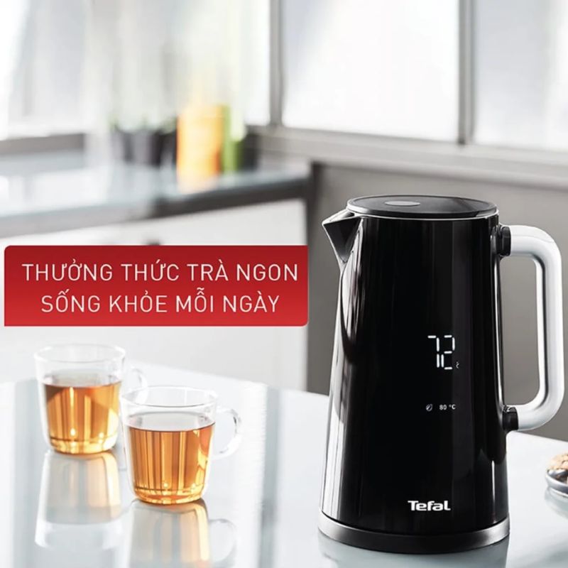 Bình Đun Siêu Tốc Tefal Smart & Light KO850810 1.7 Lít 4 Ảnh Bình Đun Siêu Tốc Tefal Smart & Light KO850810 1.7 Lít