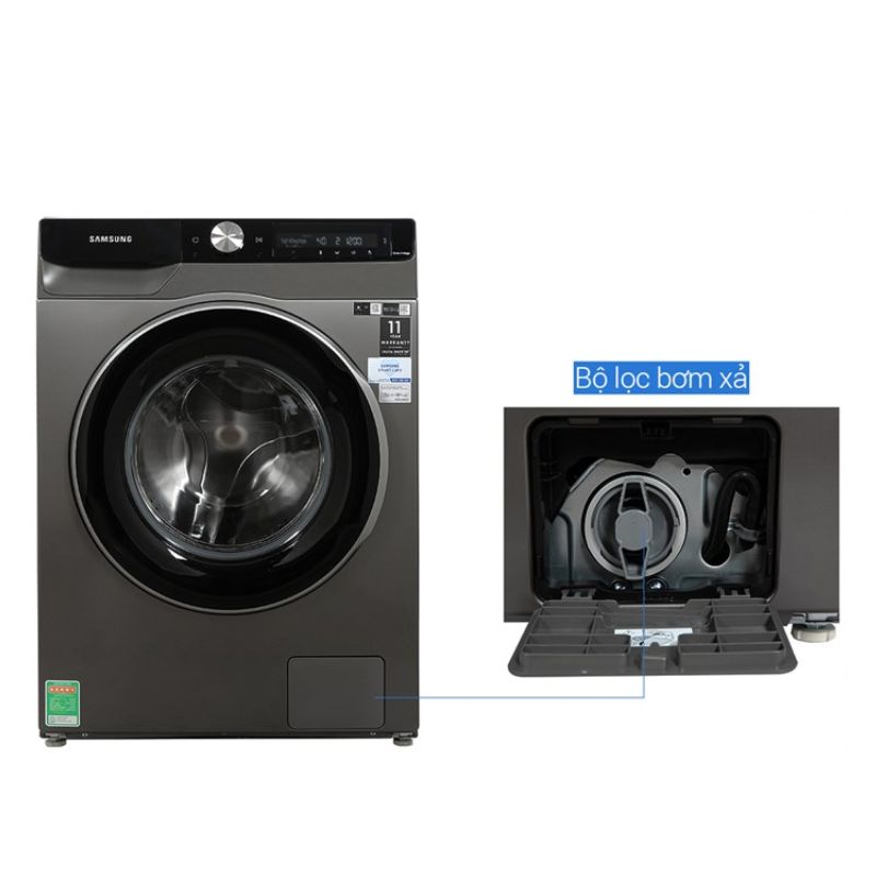Máy giặt Samsung Inverter 13 kg WA80F13S5BSV 4 Ảnh máy giặt Samsung AI Inverter 10kg WW10T634DLX/SV