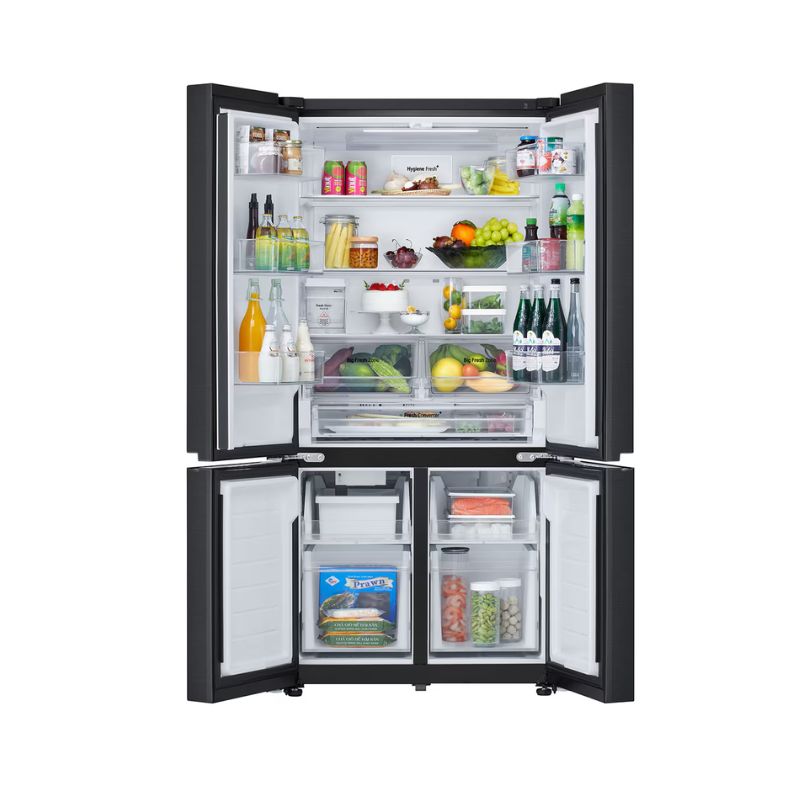 Tủ lạnh LG French Door màu đen lì 571L LFD58BLMA 4 Ảnh tủ lạnh LG French Door màu đen lì 571L LFD58BLMA