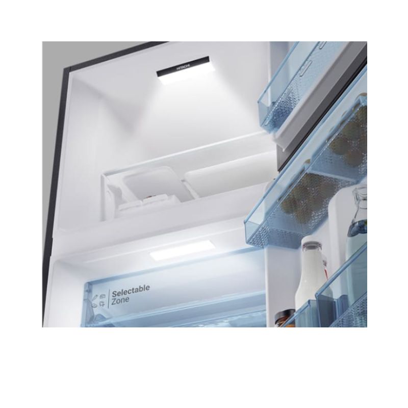 Tủ lạnh Hitachi Inverter 409 lít HRTN6443SAGBKVN 4 Hình ảnh tủ lạnh Hitachi Inverter 409 lít HRTN6443SAGBKVN