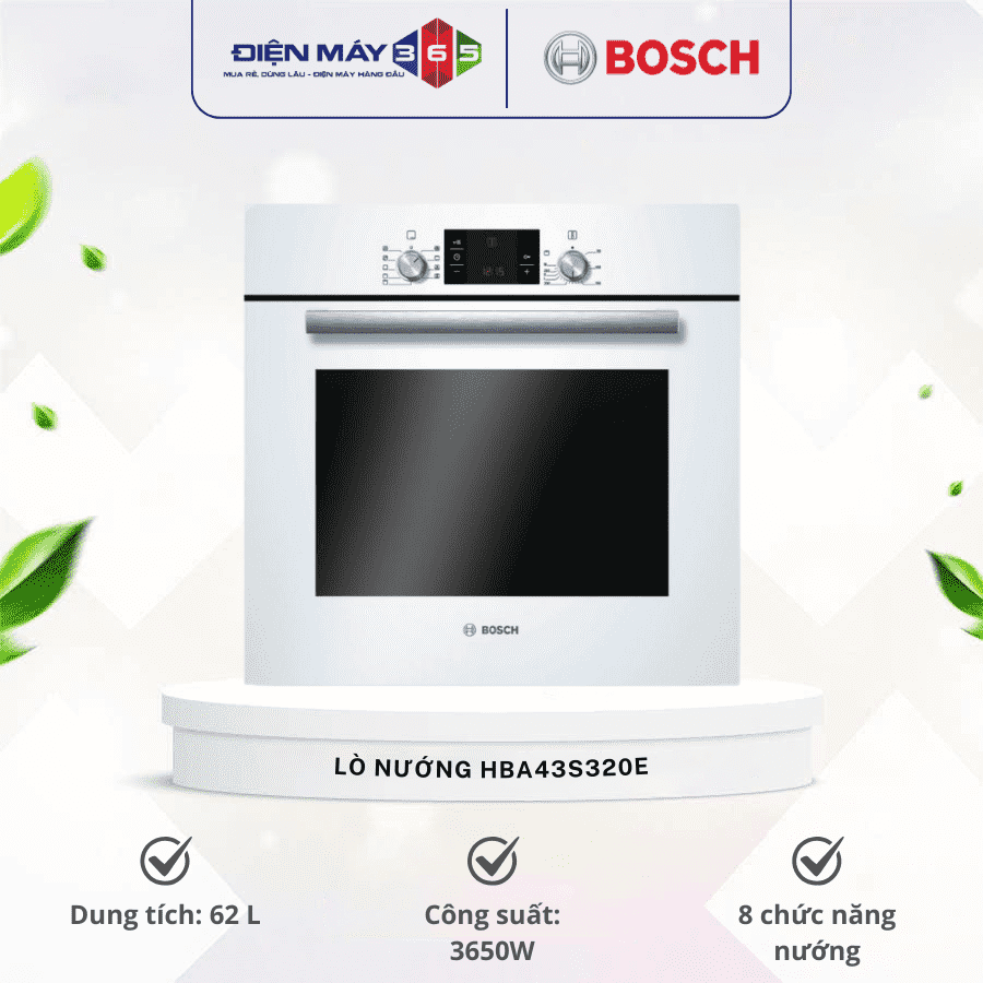 Lò nướng Bosch HBA43S320E 3 Lò nướng Bosch HBA43S320E