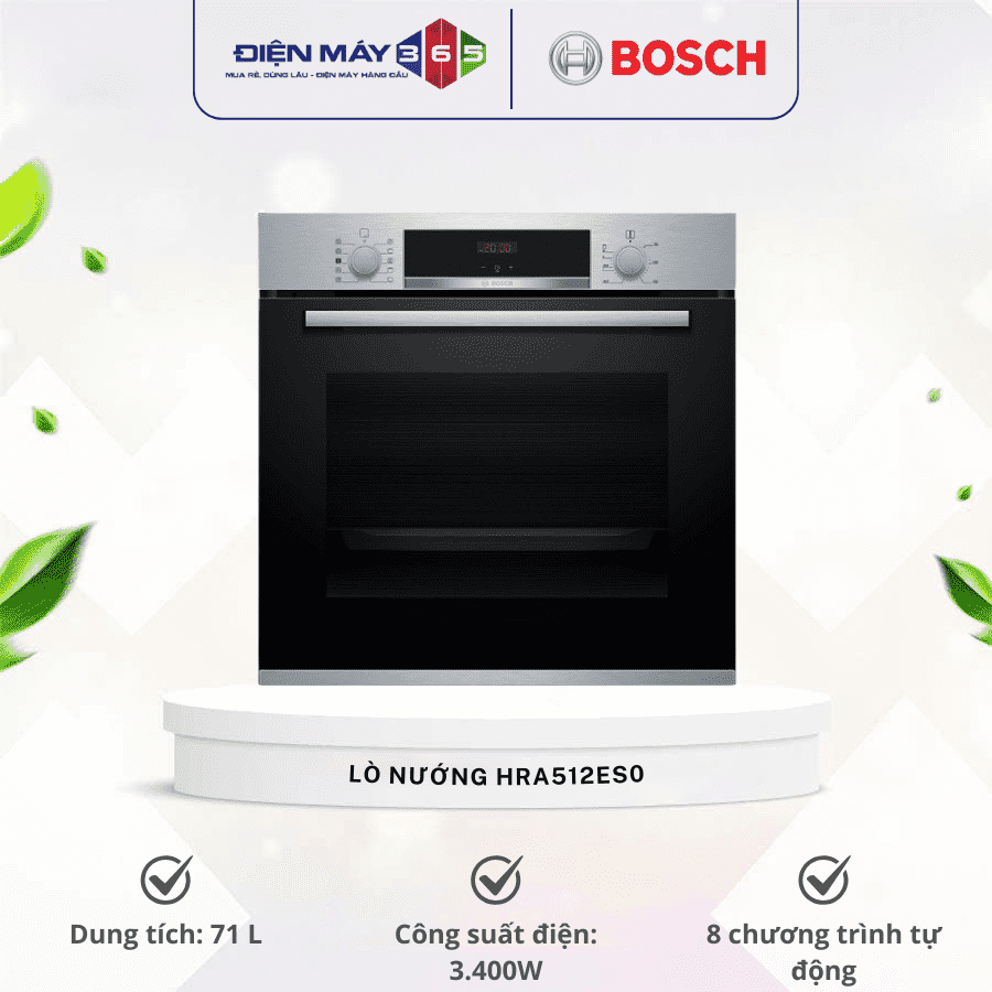 Lò nướng Bosch HRA512ES0 3 Lò nướng Bosch HRA512ES0