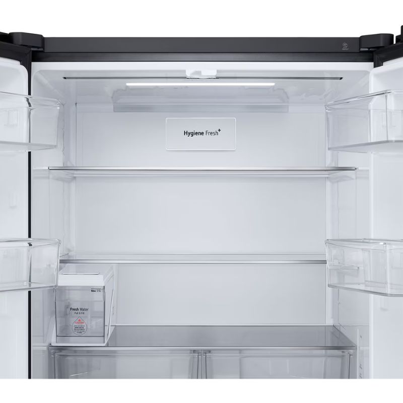 Tủ lạnh LG French Door màu đen lì 571L LFD58BLMA 5 Ngăn trên tủ lạnh LG French Door màu đen lì 571L LFD58BLMA