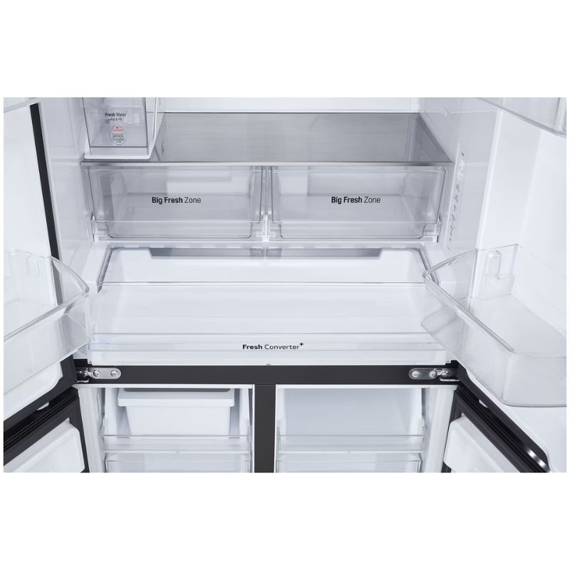 Tủ lạnh LG French Door màu đen lì 571L LFD58BLMA 6 Ngăn tủ lạnh LG French Door màu đen lì 571L LFD58BLMA