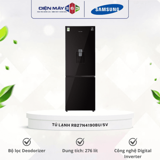 Tủ lạnh Samsung Inverter 276 lít RB27N4190BU/SV 10 tu lanh samsung inverter 276 lit rb27n4190bu sv optimized