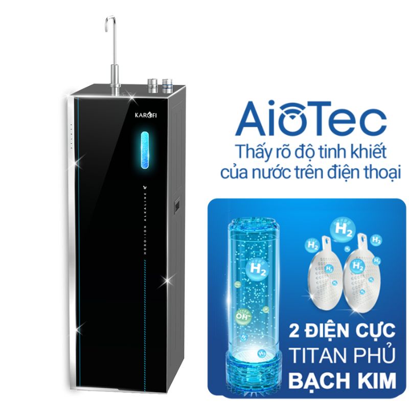 Máy lọc nước Hydro-ion kiềm Karofi KAE-S66 3 Máy lọc nước Hydro-ion kiềm Karofi KAE-S66
