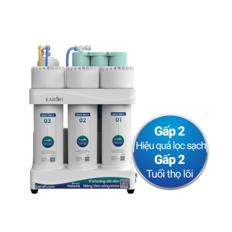 Máy lọc nước Karofi KAQ-U05 3 Máy lọc nước để gầm Karofi KAQ-U05 Pro