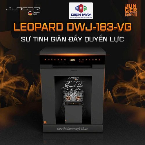 Máy rửa bát Junger LEOPARD-DWJ-183-VG