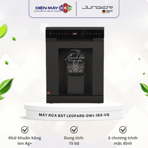 Máy rửa bát Junger LEOPARD DWJ-183-VG