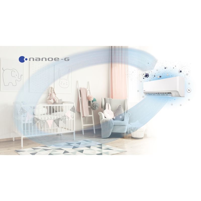 Máy lạnh Panasonic 2.5 HP CU/CS-N24ZKH-8 5 Ảnh máy lạnh Panasonic 2.5 HP CU/CS-N24ZKH-8