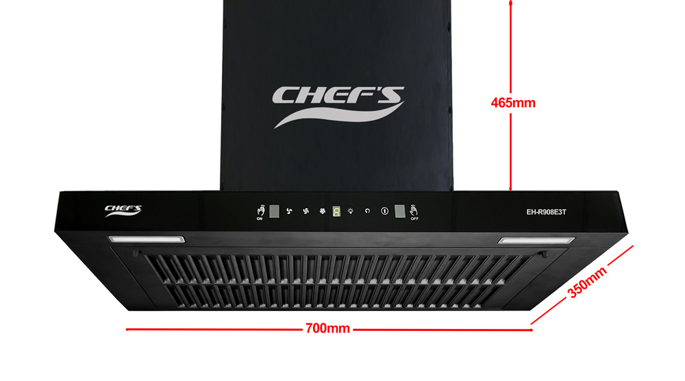 Máy hút mùi Chef's EH-R908E3T 2 Máy hút mùi Chef's EH-R908E3T