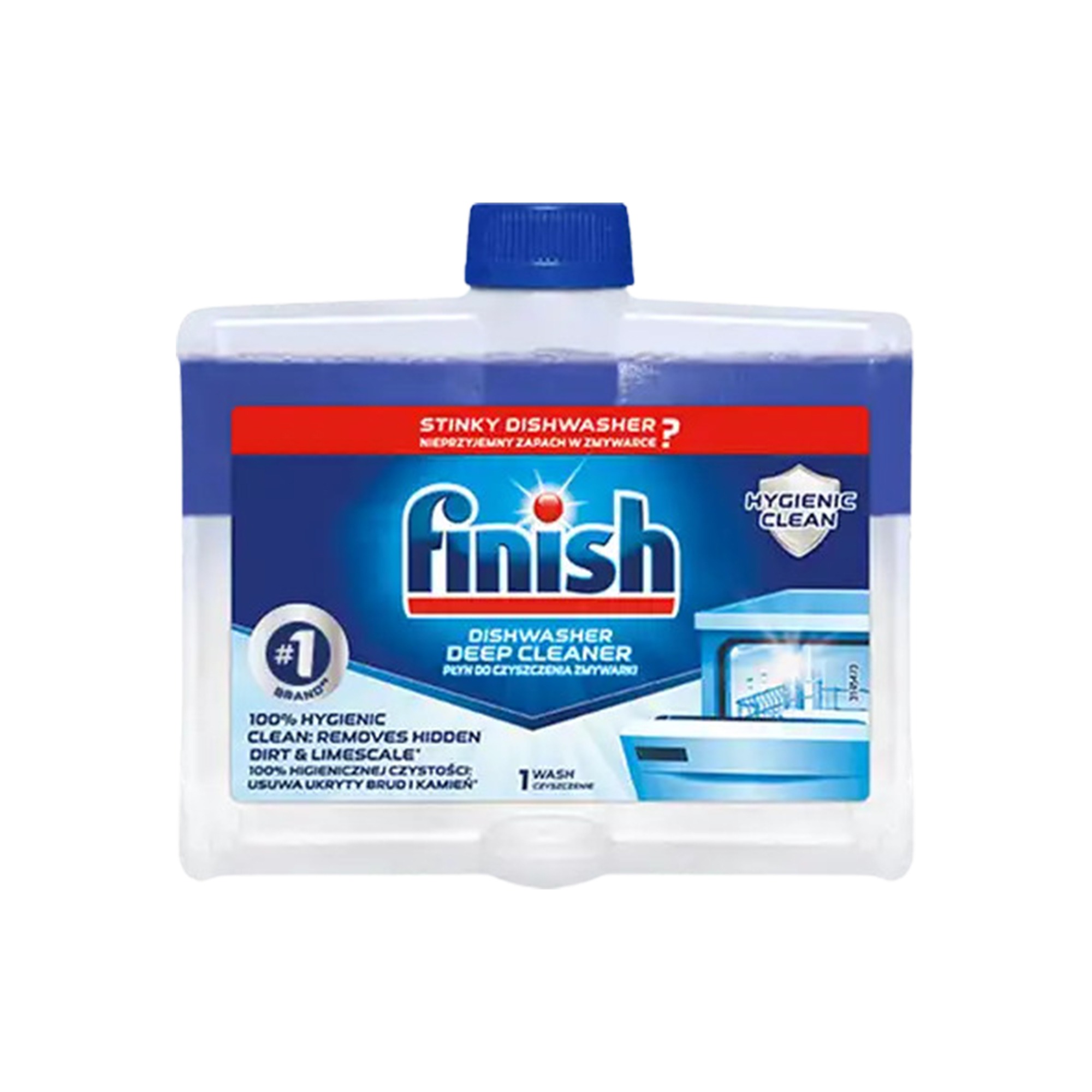 Dung dịch vệ sinh khoang máy rửa bát Finish chai 250ml 2 Dung dịch vệ sinh khoang máy rửa bát Finish chai 250ml