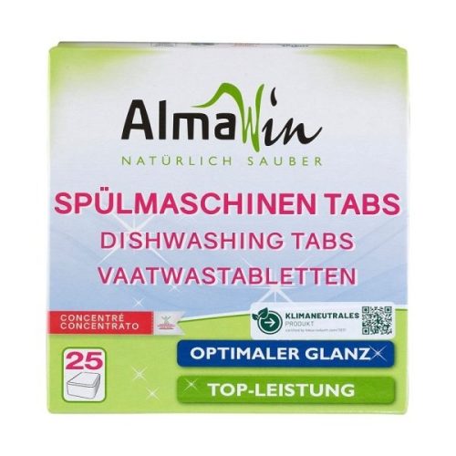 Viên rửa bát Almawin hữu cơ hương chanh 25 viên HMH.0101925