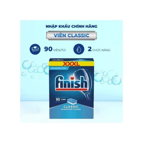 Viên rửa bát Finish Power All in one 90 viên