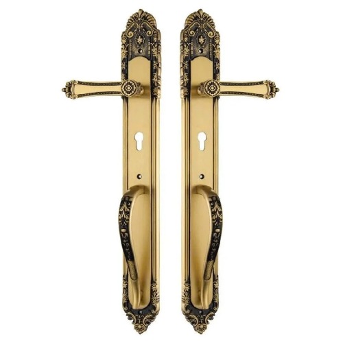 Khóa cửa chính đồng thau nguyên chất Demax CL805BRASS