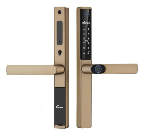 Khóa thông minh màu vàng ánh kim Demax EL 699 CG