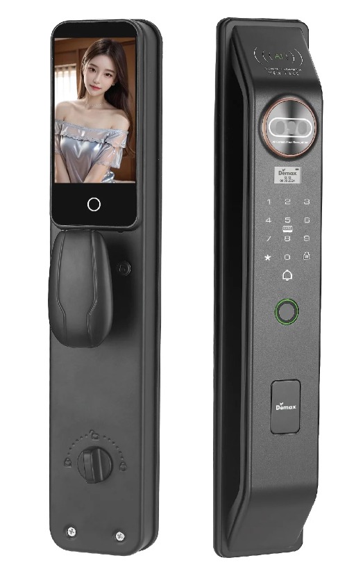 Khóa Face ID 3D Demax EL912AG APP xám tro