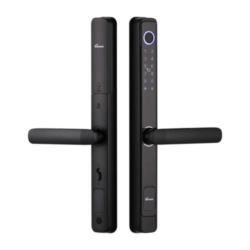 Khóa thông minh màu xám nhôm Demax ELC103 SB APP WIFI
