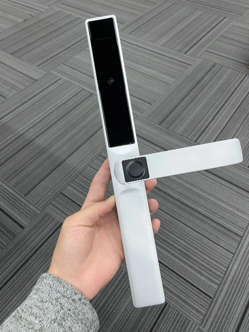 Khóa điện tử Hubert HB CN68 Silver gray 5 Khóa điện tử Hubert HB CN68 Silver gray - Ảnh 3