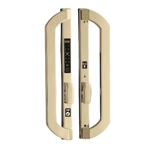 Khóa điện tử Hubert HB CNI8 EU Gold 24K