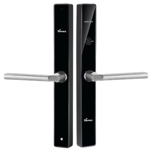 Khóa khách sạn dùng cho cửa gỗ có tích hợp đầu đọc thẻ Demax HEL330AG