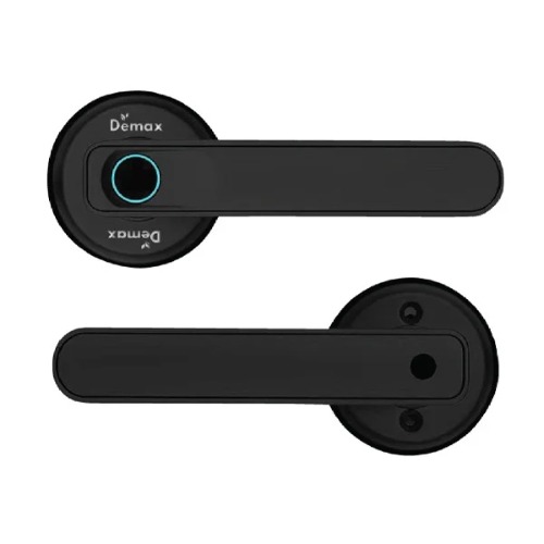 Khóa vân tay dùng cho cửa phòng màu đen Demax SL108BL APP BLUETOOTH