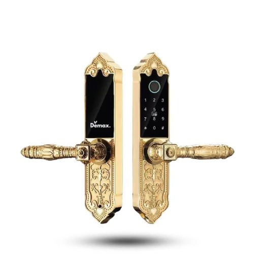 Khóa biệt thự dùng cho cửa phòng mạ vàng 24K Demax EL280 GOLD