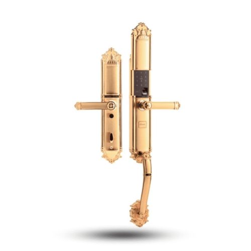 Khóa đại sảnh - biệt thự mạ vàng 24K Demax EL821 GOLD APP