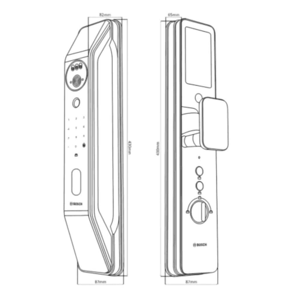 Khóa Bosch FU6 PLUS RED BRONZE 4 Khóa Bosch FU6 PLUS RED BRONZE - Ảnh 2