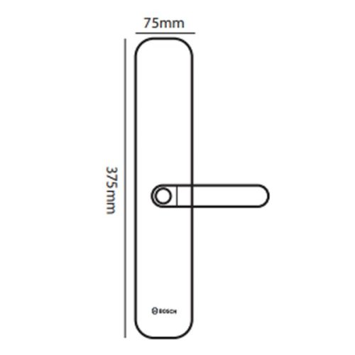 Khóa Bosch ID60 GRAY - APP 5 Khoa dien tu Bosch ID 60 EU GRAY APP 1