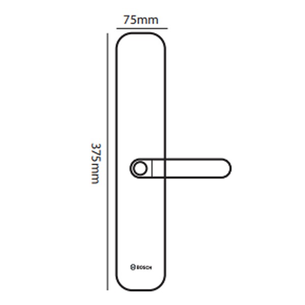 Khóa Bosch ID60 GRAY - APP 4 Khóa Bosch ID60 GRAY - APP - Ảnh 2