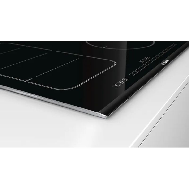 Ảnh góc cạnh bếp từ kết hợp hồng ngoại Bosch PIN675N14E Ảnh góc cạnh bếp từ kết hợp hồng ngoại Bosch PIN675N14E