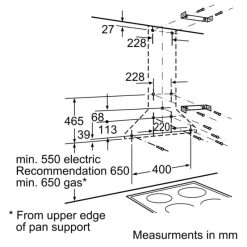 Ảnh lắp đặt hai máy hút mùi Bosch DWW092750