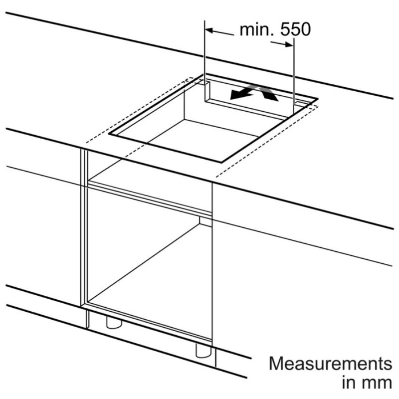 Ảnh minh họa bếp từ kết hợp hồng ngoại Bosch PIN675N17E Ảnh minh họa bếp từ kết hợp hồng ngoại Bosch PIN675N17E