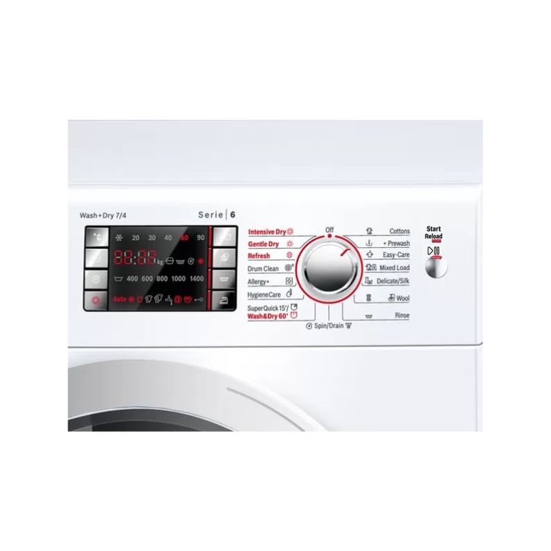 Ảnh bảng điều khiển máy giặt Bosch WAP24260SG Ảnh bảng điều khiển máy giặt Bosch WAP24260SG