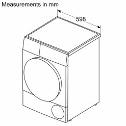 Ảnh minh họa máy sấy quần áo Bosch WTV 74100 SG