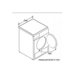 Kích thước của Máy sấy Bosch WTA74200SG
