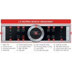 Lò nướng Bosch HBG635NS1 5 Ảnh hướng dẫn sử dụng lò nướng Bosch HBG635NS1